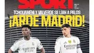 La portada de SPORT de hoy viernes, 8 de mayo de 2026